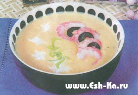 Суп-крем из тыквы со сливками